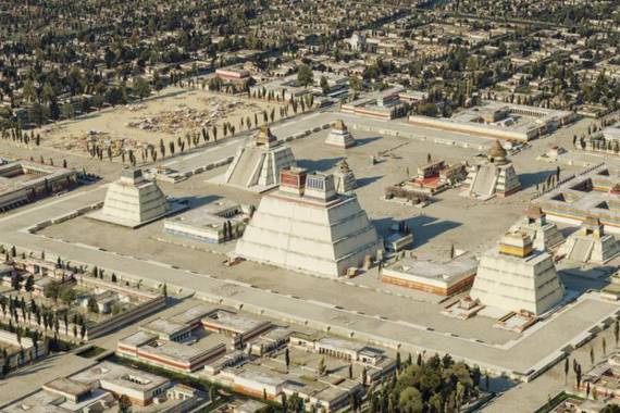 Tenochtitlan 3D proiektu libre ikusgarria