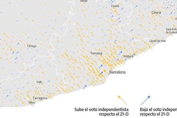 Gezien mapak, hauteskunde analisirako tresna berria Katalunian