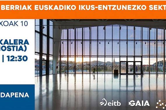 Sei puntuko plana euskal ikus-entzunezko sektorearentzat