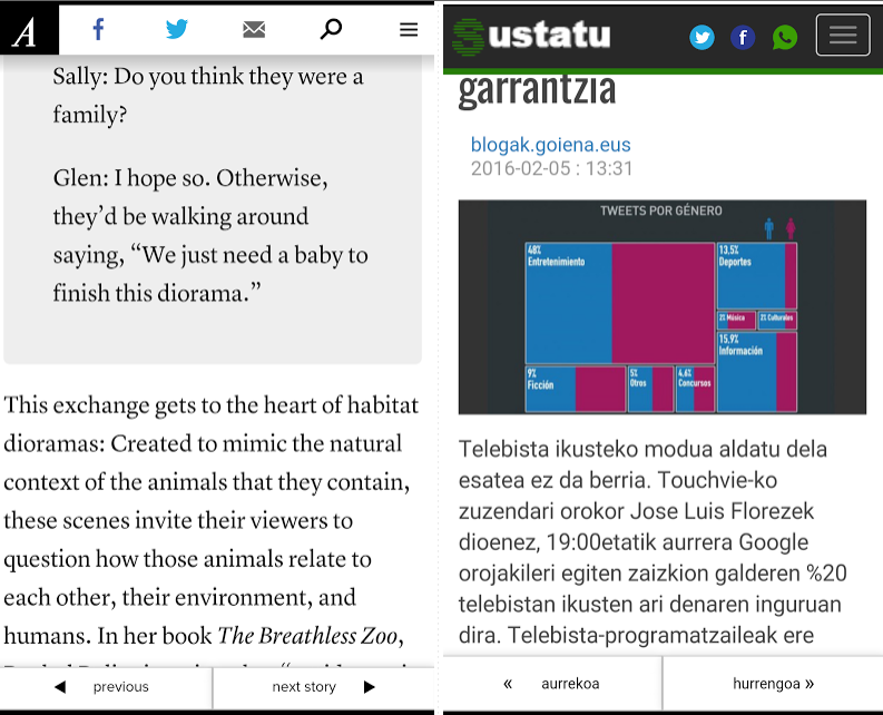 Edukiaren barruan Sustatu eta The Atlantic-en