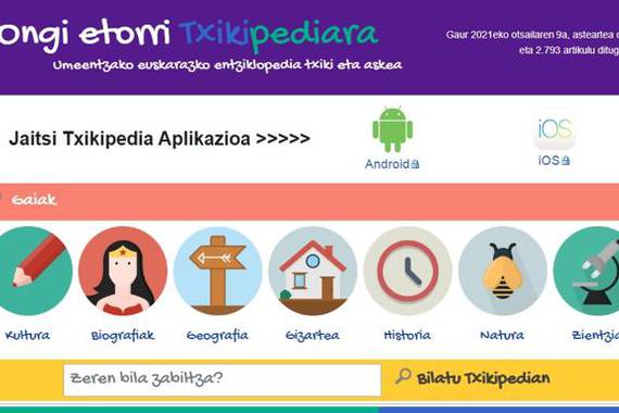 Ekimen pilotua: Txikipedia ari dira elikatzen ikastoletan