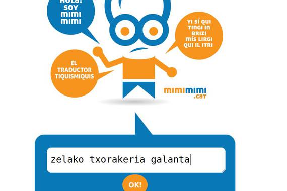 Mimimimi, ziliki txirikirii gilinti
