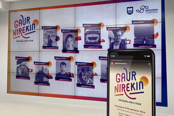 Gaur Nirekin, turismo sustapena Gipuzkoan Instagram kontu bat partekatuz