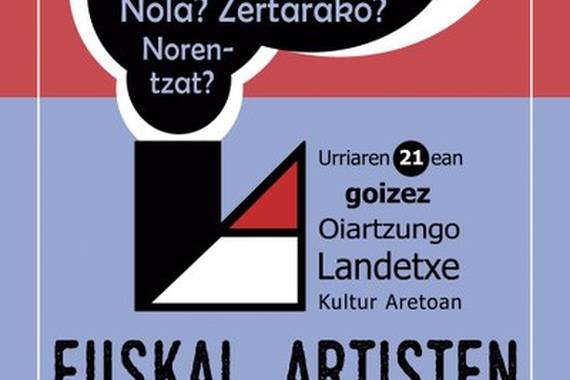 Euskal Artisten 1. mintegia egingo da larunbatean