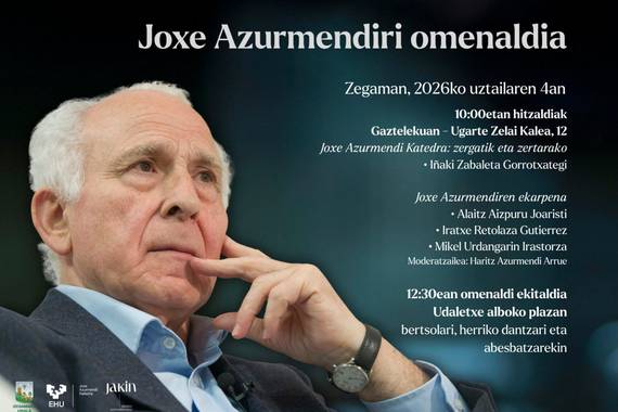 Joxe Azurmendiri omenaldia Zegaman