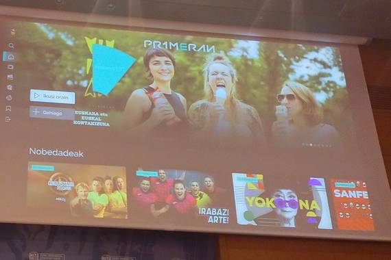 EITBren Primeran streaming plataforma 2023ko uztailean hasiko da probetan