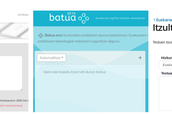Itzulpen automatikoa eta euskara; galdetegia ikerketa batean laguntzeko