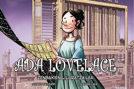 “Ada Lovelace, zenbakien liluratzailea” komiki-liburua