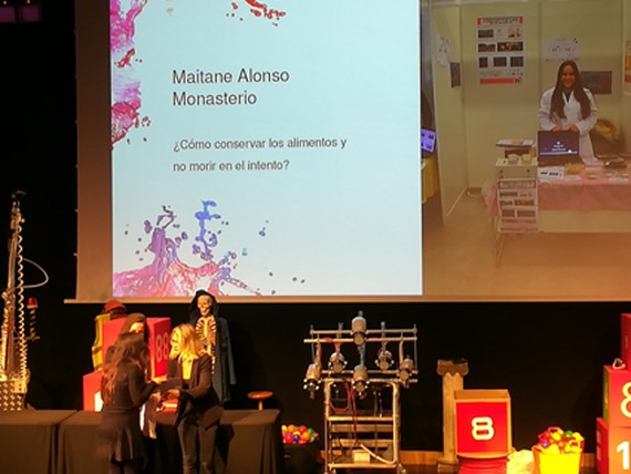 Maitane Alonso Monasterio gazteak irabazi du "Exporecerca Jove" zientzia-proiektuen 1. saria