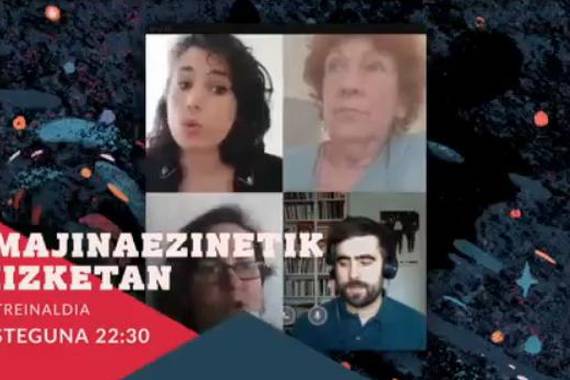 Imajinaezinetik hizketan: etxetik 20 lagun inguru elkarrizketatu ditu Fermin Etxegoienek