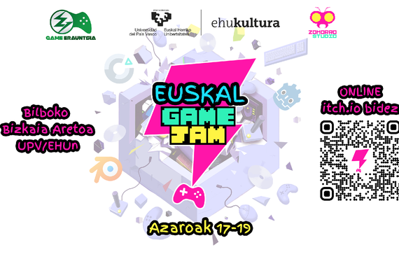 Euskal Game Jam azaroan, bideojoko-sortzaile euskaldunak batzeko aukera