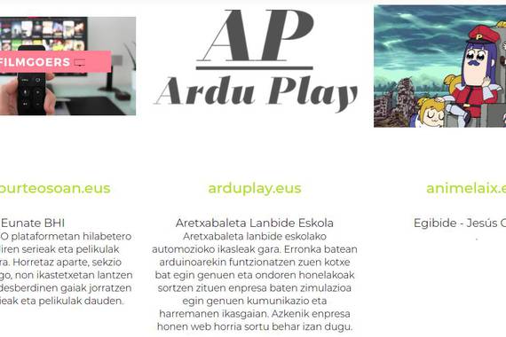 Ikasleek sortutako webguneak saritu ditu Kaixomundua lehiaketak