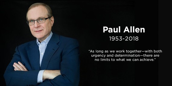 Paul Allen hil da, Microsoften sortzaile eta PC munduaren aitzindari