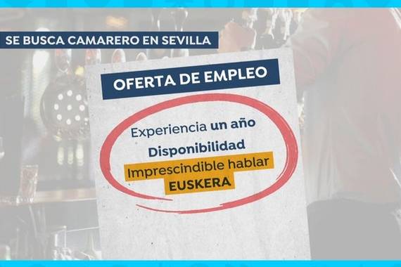 Athletic Sevillan: taberna-zerbitzari euskaldunak enplegatzearen eskandalua