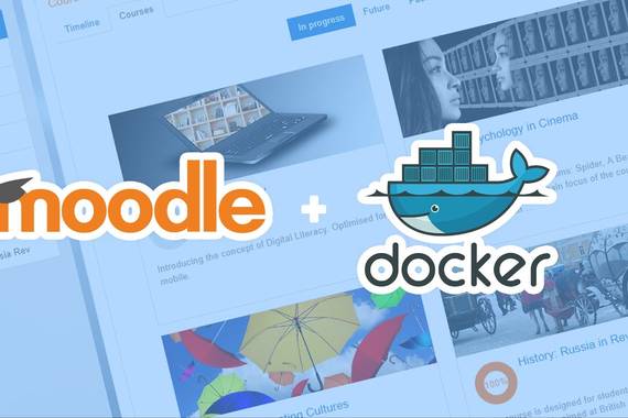 Tailer teknologikoak: Docker; eta ikastaroak sortzen ikasi Moodle-rekin