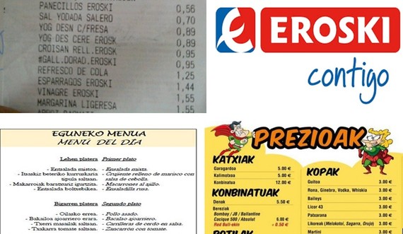 Ekimena 26rako: Etiketajea euskaraz, eta tabernetan ondo artatzea euskaldunak