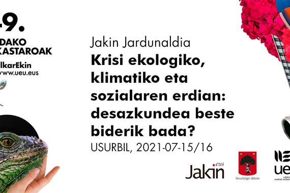 Krisiaz eta desazkundeaz jardunaldia