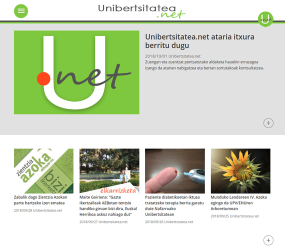 Unibertsitatea.net ataria itxura berritu dugu