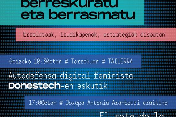 Autodefentsa digital feminista (eta gehiago), Errenterian jardunaldi batean