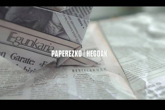Paperezko Hegoak: Euskaldunon Egunkariaren itxieraren inguruko dokumentala