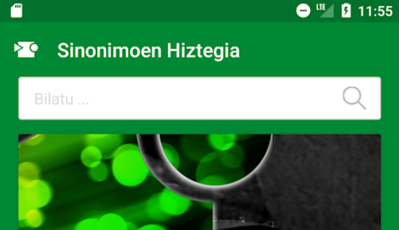 UZEI Sinonimoen Hiztegia APPa