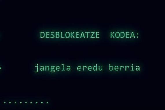 Berton Bertokoa taldearen erreibindikazioa sarean, "blokeo" simulazioarekin