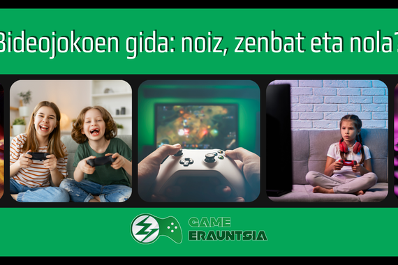 Gurasoei zuzendutako bideojokoen gida argitaratu du Game Erauntsiak
