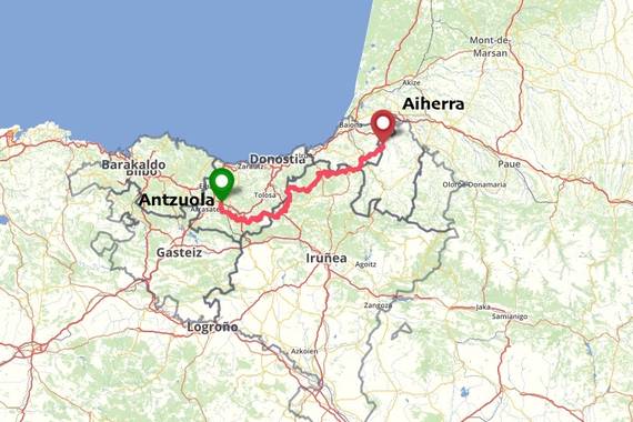 Mugak Zubi, mapa webgune bat bi herri lotzeko