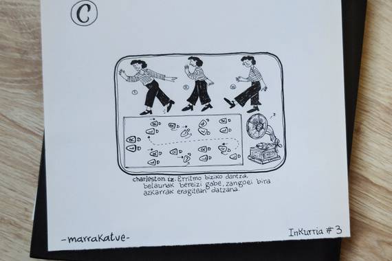 Inkurriaren erdian gaude, marrazkilarien hilabetean
