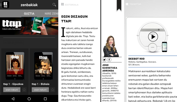 Ttap aplikazio mugikorra, euskarazko hedabide berria