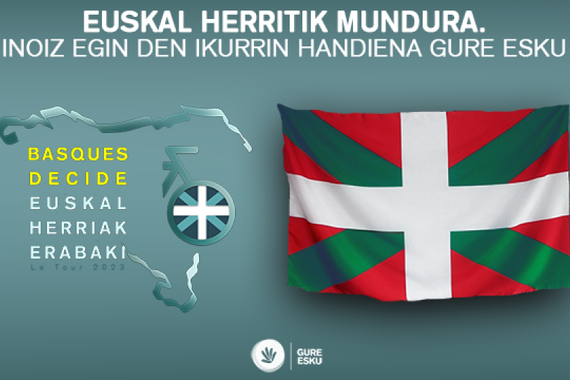 Gure Eskuk ikurrin erraldoiena sortu nahi du Tourrerako