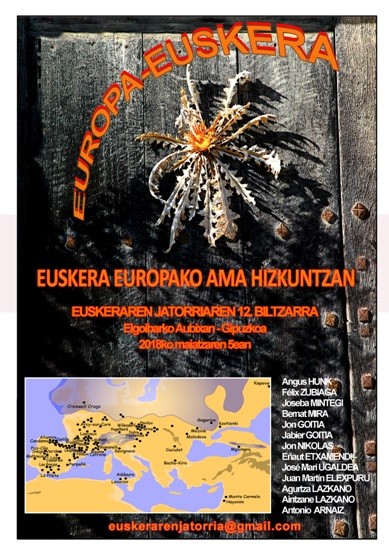 "Euskera Europako ama hizkuntzan" jardunaldia maiatzaren 5ean Elgoibarren
