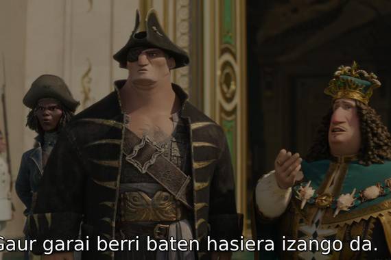 The Sea Beast, euskaraz bikoiztutako Netflixen lehen estreinaldi globala