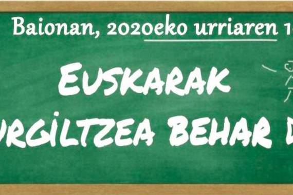 Euskara hutsezko murgiltzea abiatuko da Hiriburun, akordioa erdietsita