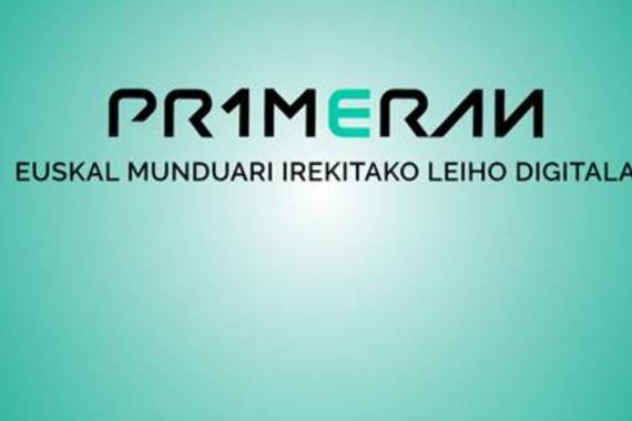 Primeran, EITBren streaming plataforma berria, etzi irekiko da