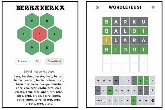Berbaxerka eta beste jokoen erakarpena, Amaraunako solasaldian