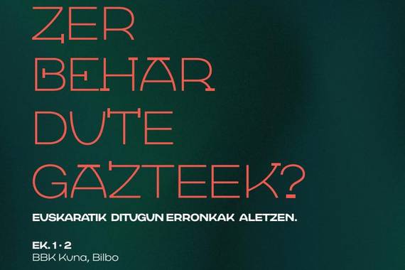 Euskara bada gaia, "zer behar dute gazteek?": horri erantzuten saiatzeko jardunaldi bat