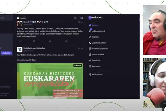 Zuzenekoan komentagai: Twitterretik ospa bai? eta nora?