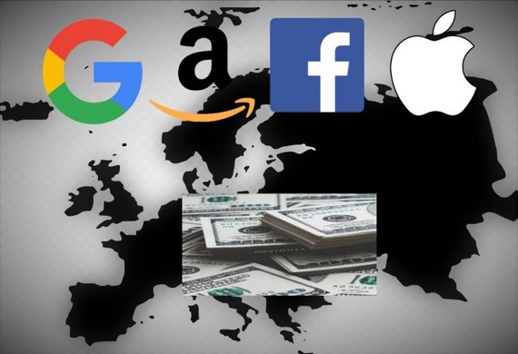 Frantziako estatuak tasa bat ezarriko die enpresa teknologiko handiei (Google, Amazon, Apple eta Facebook)
