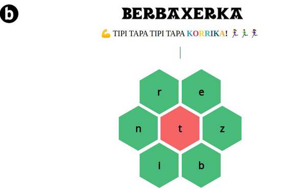 Berria egunkariaren webgunean integratu da Berbaxerka
