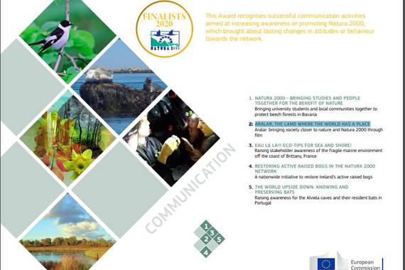 Aralarri buruzko dokumentala, Europako Natura ingurumen sarietan