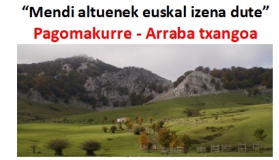 "Mendi altuenek euskal izena dute"