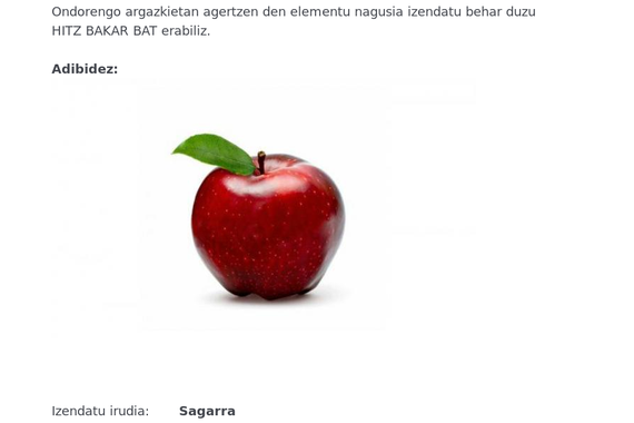 Parte hartu euskarazko ariketa psikolinguistiko batean