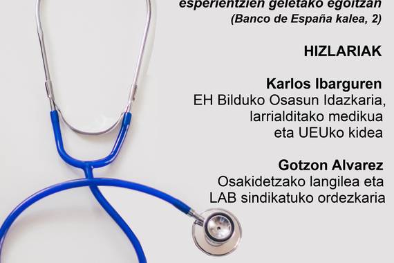 Osasuna alderdi sozialetatik, euskarazko hitzaldi zikloa
