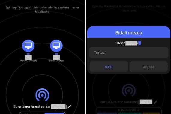 PairDrop zerbitzu praktikoa euskaraz dago orain