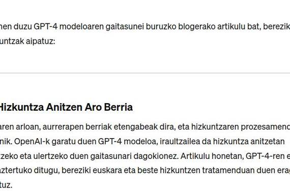 GPT4o: Hizkuntza Anitzen Aro Berria