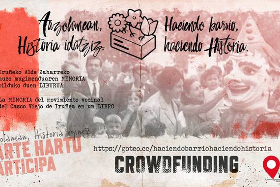 Iruñeko Alde Zaharraren historia sozial berriena idazteko auzolan proiektua
