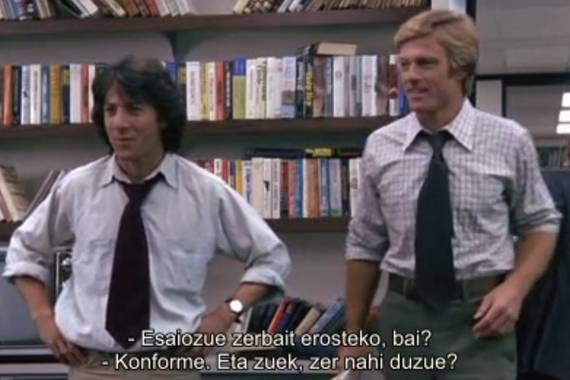 Azpititulatuak: Telegrameko kanal baten bidez film osoak euskaraz ikusteko aukera