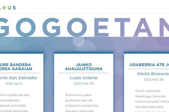Otoi.eus, "fedea egunero elikatzeko euskarazko tresna"