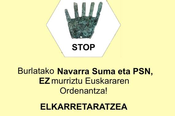 Burlatan ere euskarafobiari stop!